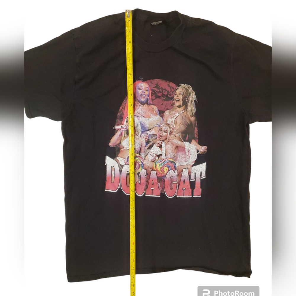 Doja Cat Hip Hop Rap Vintage Inspired Black Collage T-Shirt Large - Picture 4 of 7